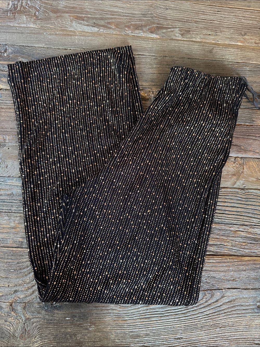 Jessica Howard evenings vintage 80’s disco era bronze metallic  black set Small - Picture 14 of 15